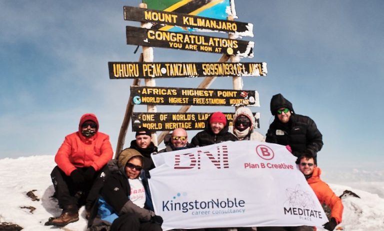 Plan B Sponsor Kilimanjaro Climb For Local Charity - Plan B Creative ...